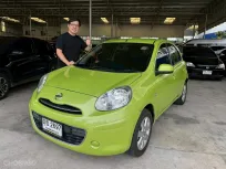 Nissan March 1.2 VL ปี 2011 สีเขียว Auto FullOption 