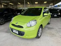 Nissan March 1.2 VL ปี 2011 สีเขียว Auto FullOption 
