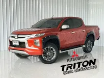 รถมือเดียว 4ประตู ยกสูง Mitsubishi TRITON 2.4GLS Plus รถกระบะ4ประตู