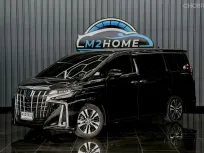 TOYOTA ALPHARD 2.5 S C PACKAGE AT ปี 2020 จด 2021 สีดำ