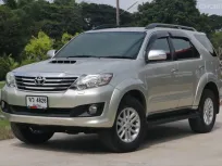 TOYOTA FORTUNER CHAMP 3.0 4WD VSC TOP A/T ปี2013(แท้) 7ที่นั่ง โฟร์วิล สีบรอนซ์