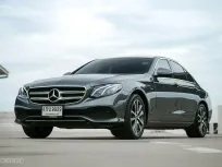 Benz E350e Plug-In Avantgarde ปี 2018 พวงมาลัย Touchpad เซอร์วิสตลอด สภาพใหม่มาก 