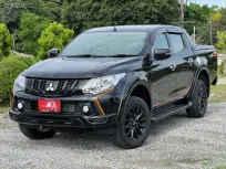 MITSUBISHI TRITON 2.4 MIVEC PLUS ATHLETE สี่ประตู M/T ปี2018 สีดำ