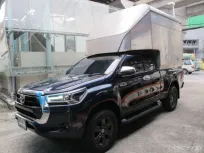 2022 TOYOTA REVO CAB 2.4 MID PRERUNNER เกียร์ธรรมดา สีน้ำเงิน รถสวยสภาพใหม่ มือเดียว ฟรีดาวน์