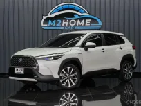 TOYOTA COROLLA CROSS 1.8 Hybrid Premium AT ปี 2022 สีขาว