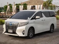 2016 Toyota ALPHARD 2.5 HYBRID รถตู้/MPV รถบ้านแท้