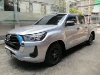 2024 TOYOTA REVO DOUBLECAB 2.4 ENTRY เกียร์ธรรมดา สีบรอนเทา วิ่งน้อย 18,201 กม. รถสวยสภาพใหม่ ฟรีดาว