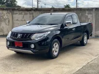  รถบ้านมือเดียว Mitsubishi TRITON 2.5 MEGACAB ปี 2018 สีดำ  ไมล์ 38,xxx km เจ้าของขายเอง 