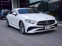 2023 MERCEDES-BENZ CLS 220d AMG PREMIUM Facelift สีชาว ภายในแดง