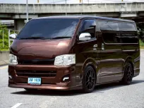 Toyota Hiace 2.5 D4D 2008 รถตู้แต่งเต็ม คุ้มค่า