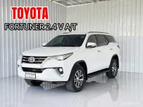 รถบ้าน ฟรีดาวน์ Toyota Fortuner 2.4 V SUV ขับ 2WD ดีเซล