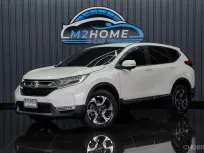 HONDA CR-V 1.6 Turbo EL 4WD AT ปี 2017 จด 2018 สีขาว