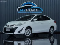 TOYOTA YARIS ATIV 1.2 E CVT AT ปึ 2018 จด 2019 สี ขาว