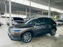 TOYOTA CROSS 1.8 PREMIUM SAFETY HYBRID 2021 รถสวย มือแรก พร้อมใช้ ไมล์น้อย TOP รับประกันตัวถัง