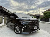 TOYOTA ALPHARD 2.5 Z TOP OPTION ปี 2024 จด 2025 สีดำ