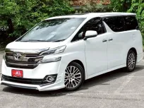 TOYOTA VELLFIRE 2.5 ZG EDITION TOP A/T ปี2018 เครื่องยนต์เบนซิน สีขาว (รถศูนย์ไทย)