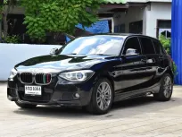 BMW 116i M Sport (F20) รถ CBU นำเข้าทั้งคัน ปี 2013 สีดำ สภาพสวยๆ ช่วงล่างแน่นๆ เครื่อง 1,600 cc