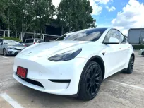 Tesla Model Y Long Range AWD 2022 ไมล์น้อย Warranty ยาว