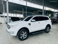 FORD EVEREST 2.2 TITANIUM PLUS ปี 2018 รถสวย มือแรกออกห้าง พร้อมใช้ ไมล์น้อย TOP รับประกันตัวถังสวย