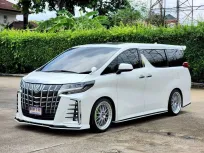 2022 Toyota ALPHARD 2.5 รถตู้/MPV รถบ้านมือเดียว ไมล์น้อย ชุดแต่งหลายแสน  สุดคุ้ม 