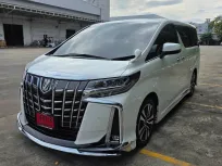 2020 Toyota ALPHARD 2.5 รถตู้/MPV รถบ้านมือเดียว ไมล์น้อย 20,000 km 