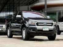 2018 FORD RANGER, 2.2 XLT โฉม HI-RIDER OPEN CAB สีดำ เกียร์ออโต้ มือเดียวป้ายแดง