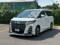 2016 Toyota ALPHARD 2.5 รถตู้/MPV รถสวย ไมล์น้อย 