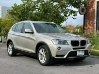 2012 BMW X3 2.0 xDrive20d SUV รถบ้านแท้ ไมล์น้อย 