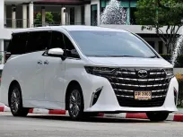Toyota Alphard 2.5 Z 2025 รถมือสองสภาพดี วิ่งน้อย มือเดียวป้ายแดง  