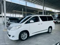 TOYOTA ALPHARD 2.4 V ปี 2012 รถสวย มือแรกออกห้าง สภาพพร้อมใช้ ไมล์น้อย TOP รับประกันตัวถังสวย