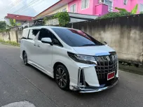 2024 Toyota ALPHARD 2.5 รถตู้/MPV รถสภาพดี มีประกัน ไมล์น้อย มือเดียวป้ายแดง  