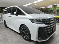Toyota Vellfire 2.4 Turbo 2024 เลขไมล์น้อย 7,xxx กม. มือเดียว ป้ายแดง  