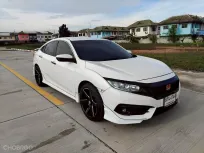 2017 HONDA CIVIC FC 1.8 EL AUTO สีขาว สวยสภาพดี