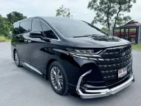 2025 Toyota ALPHARD 2.5 HEV รถตู้/MPV ไมล์น้อย มือเดียวป้ายแดง  