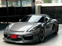 Porsche Boxster 2.7 PDK ปี 2014 เลขไมล์น้อย สีเทา รถสวย พร้อมใช้งาน 