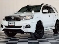 FORTUNER 2.5 V.CHAMP.2WD.ภายในสีดำ เกียร์ออโต้ ปี 2014