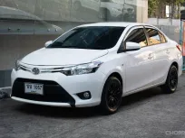 2014 TOYOTA VIOS 1.5 J ไมล์แท้เพียง 99,500 KM รถเจ้าของเดียว รถสีเดิมทั้งคัน น็อตไม่เคยขยับ
