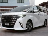 Toyota Alphard 2.5 Z 2024  รถมือสองสภาพดี วิ่งน้อย มือเดียวป้ายแดง  