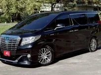 TOYOTA ALPHARD 2.5 E-FOUR HYBRID TOP ปี2016 จด ปี2017(MNC) เบนซิน+ไฟฟ้า A/T สีดำ