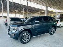 FORD EVEREST 3.0 PLATINUM 4WD V6 2024 รถสวย มือแรก สภาพป้ายแดง ไมล์ 2 หมื่น TOP รับประกันตัวถังสวย