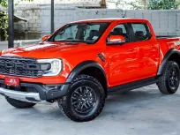 FORD RANGER RAPTOR NEXT GEN 3.0 V6 Twin-Turbo EcoBoost 4WD สี่ประตู ปี2022(แท้) A/T  สีส้ม