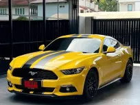 Ford Mustang 2.3 EcoBoost 2018 สีเหลืองแท้ ประวัติชัดเจน รถสวย ไมล์น้อย 