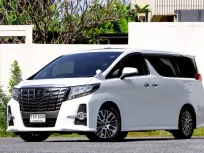 2017 Toyota ALPHARD 2.5 รถตู้/MPV ออกรถง่าย รถสวย ไมล์แท้  ประวัติดี 