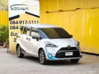 Toyota Sienta 1.5 V Wagon ตัวท็อป ปี 2018 ป้ายทะเบียนสวย 7กฉ3111กทม แถมไปกับตัวรถ
