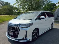 2024 Toyota ALPHARD 2.5 รถตู้/MPV รถบ้านมือเดียว ไมล์แท้ ประวัติดี  