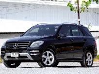 2012 Mercedes-Benz ML-Class 2.1 ML250 CDI SUV รถบ้านมือเดียว ไมล์น้อย  