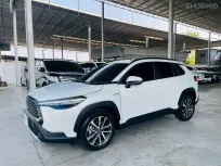 TOYOTA CROSS 1.8 PREMIUM SAFETY HYBRID 2022 รถสวย มือแรก พร้อมใช้ ไมล์น้อย TOP รับประกันตัวถังสวย