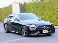 Mercedes-Benz C-Class 2.0 C220d 2024 สภาพป้ายแดง Warranty ถึง 2027 รถสวย ไมล์น้อย 