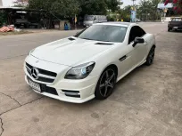 BENZ SLK 200 KOMPRESSOR ROADSTER R172 ปี 2013 สีขาว 