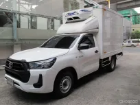 2024 TOYOTA REVO 2.4 ENTRY (เครื่องรุ่นใหม่ ยูโร5) หัวเดียว รถตู้เย็น ความเย็นติดลบ เกียร์ธรรมดา